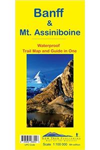 Banff Mount Assiniboine Map
