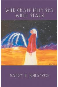 Wild Grape Jelly Sky, White Stars