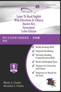 Learn To Read English With Directions In Chinese Answer Key Assessment