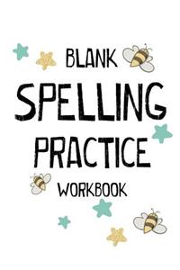 Blank Spelling Practice Workbook