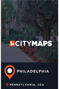 City Maps Philadelphia Pennsylvania, USA