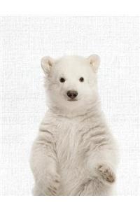Cute Animal Composition Book Polar bear