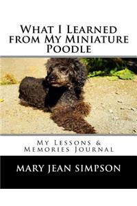 What I Learned from My Miniature Poodle