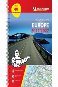 Europe 2021 / 2022 - Tourist and Motoring Atlas (A4-Spiral)