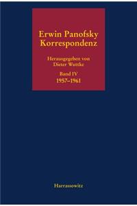Erwin Panofsky. Band IV