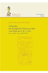 Urkunden Der Koniglichen Palastverwalter Vom Ende Des 2. Jt. V. Chr.