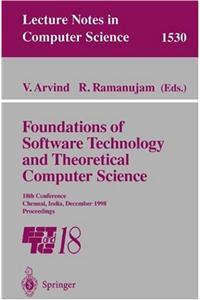 Foundations of Software Technology and Theoretical Computer Science: 18th Conference, Chennai, India, December 17-19, 1998, Proceedings