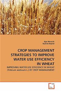 Crop Management Strategies to Improve Water Use Efficiency in Wheat
