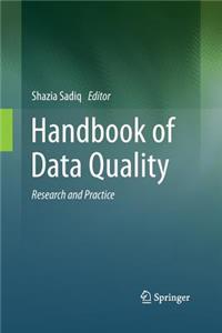 Handbook of Data Quality