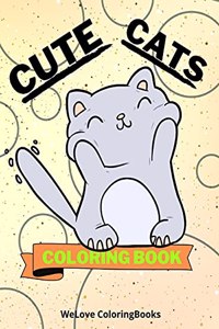 Cute Cats Coloring Book