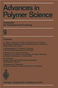 Advances in Polymer Science