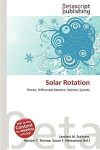 Solar Rotation