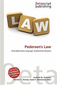 Pedersen's Law