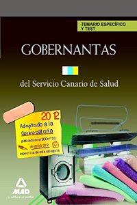 Gobernantas, Servicio Canario de Salud. Temario especifico y test