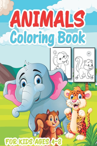 Animals Coloring Book For Kids