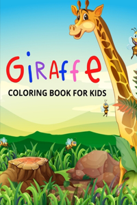 Giraffe Coloring Book for Kids