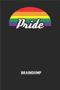PRIDE - Braindump