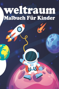 Weltraum Malbuch Für Kinder