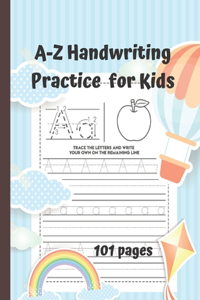 A-Z Handwriting Practice for Kids