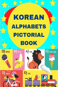 Korean Alphabets Pictorial Book