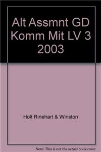 Alt Assmnt GD Komm Mit LV 3 2003