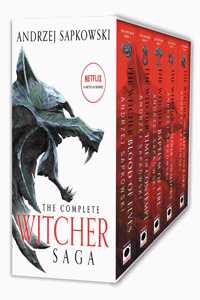 Witcher Boxed Set: Blood of Elves, the Time of Contempt, Baptism of Fire, the Tower of Swallows, the Lady of the Lake