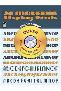 24 Moderne Display Fonts