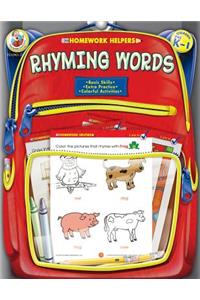 Rhyming Words, Homework Helpers, Grades PreK-1