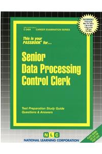 Senior Data Processing Control Clerk