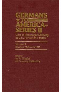 Germans to America (Series II), November 1846-July 1847
