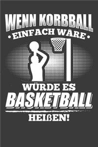 Wenn Korbball einfach wäre würde es Basketball heißen.