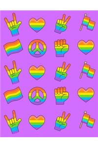 Lgbt Rainbow Notebook