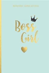 Inspirational Journals Notebook Boss Girl