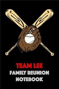 Team Lee Family Reunion Notebook