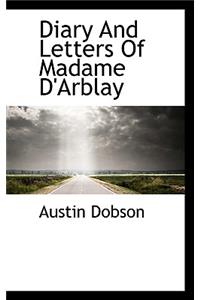 Diary and Letters of Madame D'Arblay