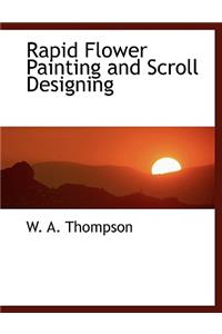 Rapid Flower Painting and Scroll Designing