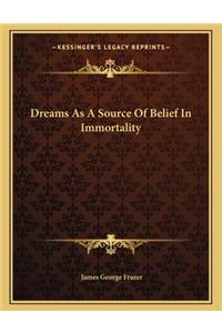 Dreams as a Source of Belief in Immortality