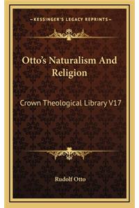 Otto's Naturalism and Religion