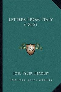 Letters from Italy (1845)