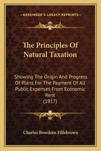 Principles Of Natural Taxation