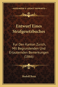 Entwurf Eines Strafgesetzbuches