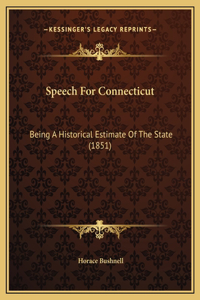 Speech For Connecticut