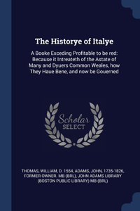 Historye of Italye