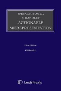 Spencer Bower & Handley: Actionable Misrepresentation