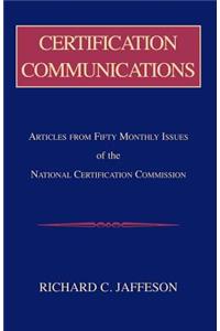 Certification Communications