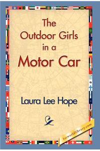 Outdoor Girls in a Motor Car