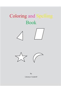 Coloring and Spelling Book