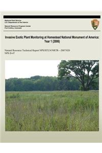 Invasive Exotic Plant Monitoring at Homestead National Monument of America