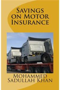 Savings on Motor Insurance
