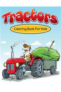 Tractors Coloring Books For Kids